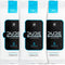 DUDE Shower Body Wipes (3 Packs, 8 Wipes Each) Unscented Naturally Soothing Aloe and Hypoallergenic, Portable Travel-Sized Individual Cleansing Cloths for Men