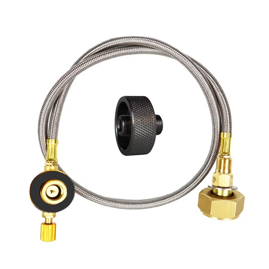 Europe Outdoor Cylinder Filling Adapter Camping Gas Stove Gas Refill Adapter Gas Tank Furnace Connector Accessories