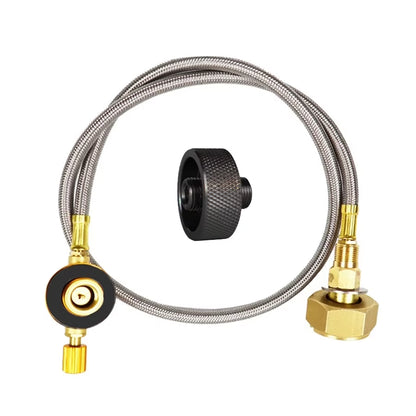 Europe Outdoor Cylinder Filling Adapter Camping Gas Stove Gas Refill Adapter Gas Tank Furnace Connector Accessories