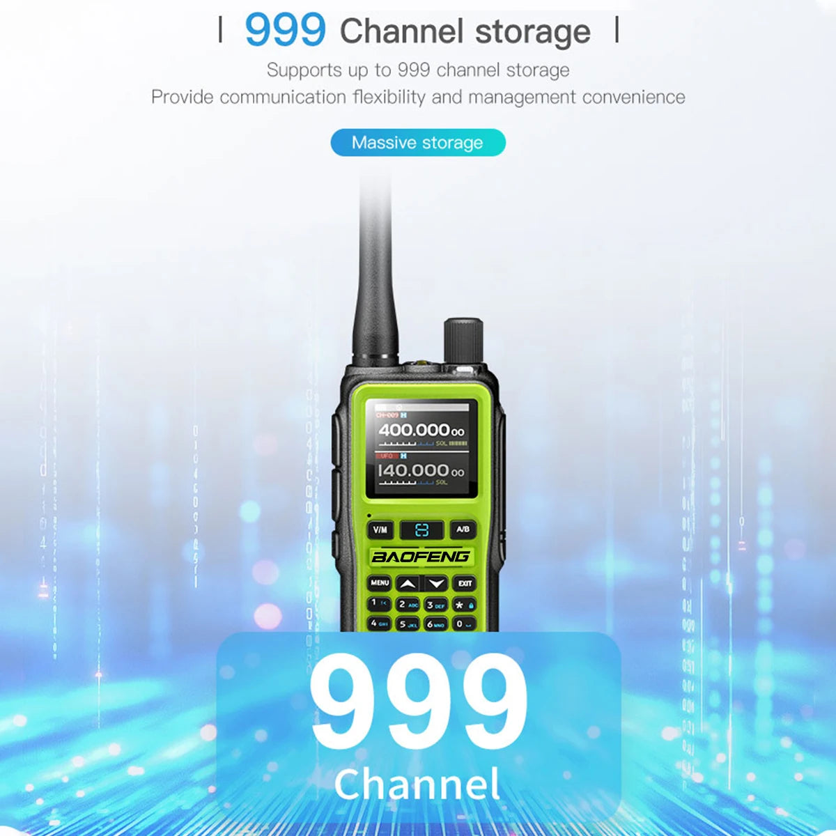 UV-5R Mini Walkie Talkie Multi Band Bluetooth Programming Wireless Copy Frequency 999CH Type-C Long Range Two Way Radio
