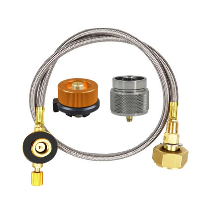 Europe Outdoor Cylinder Filling Adapter Camping Gas Stove Gas Refill Adapter Gas Tank Furnace Connector Accessories